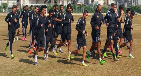 مالودا يشارك لأول مرة في تدريبات وادي دجلة